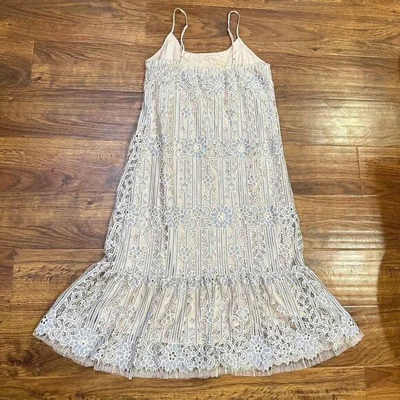 Anthropologie eri + ali  twilight lace midi dress - Picture 6 of 9